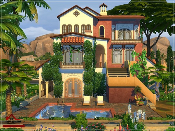  The Sims Resource: Orlonda House   No CC by marychabb