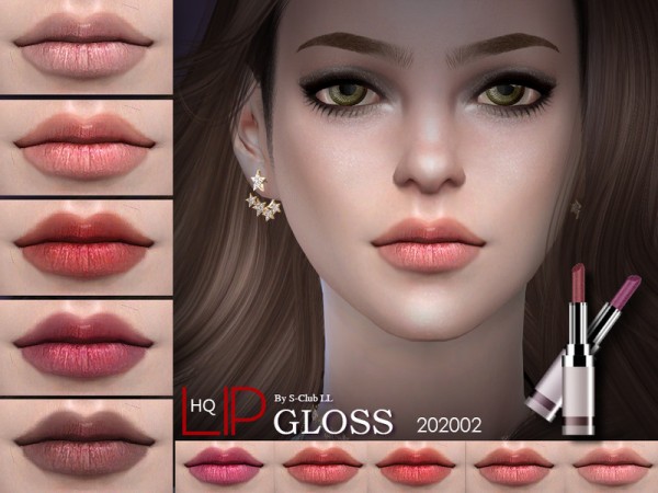  The Sims Resource: Lipstick 202002 by S Club