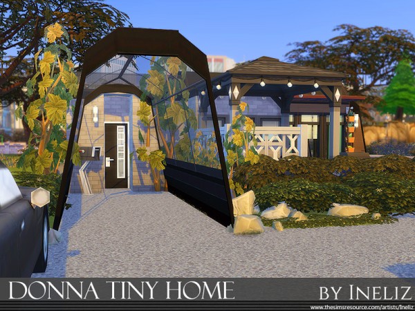 The Sims Resource: Donna Tiny Home by Ineliz