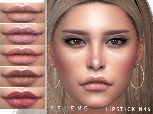  The Sims Resource: Lipstick N46 by Seleng