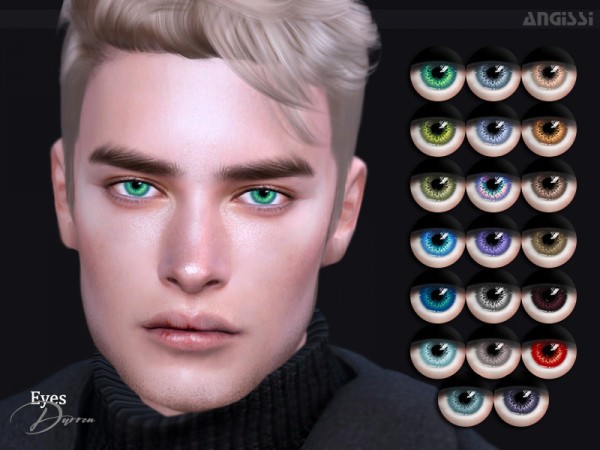  The Sims Resource: Eyes Darren by ANGISSI