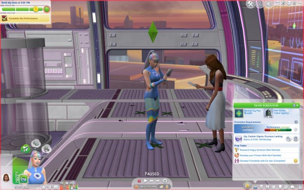  Mod The Sims: Acting Career Bug Fix by gettp