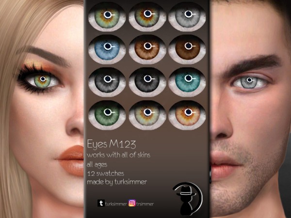 The Sims Resource: Eyes M123 by turksimmer