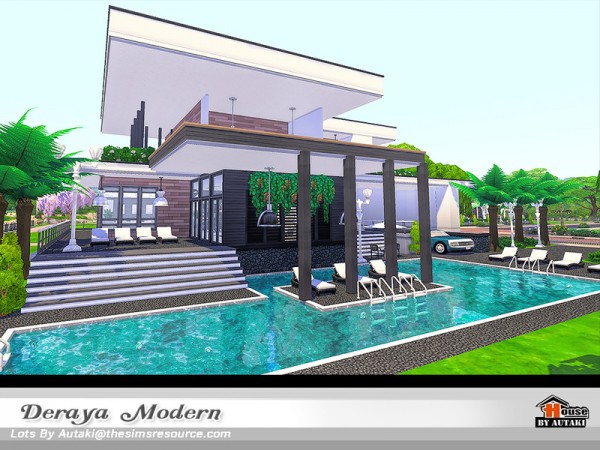  The Sims Resource: Deraya Modern NoCC by autaki
