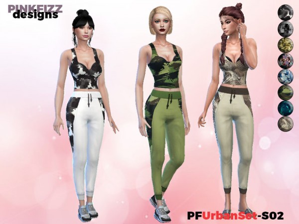  The Sims Resource: Urban Set   S02 by Pinkfizzzzz