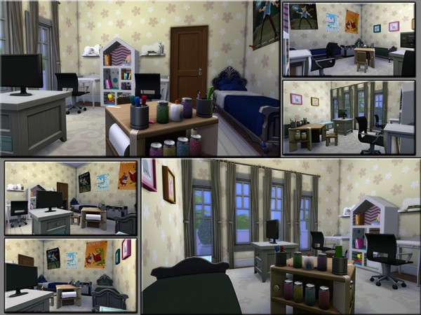  The Sims Resource: Vintage Rose by matomibotaki