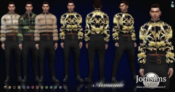 Jom Sims Creations: Armando jacket