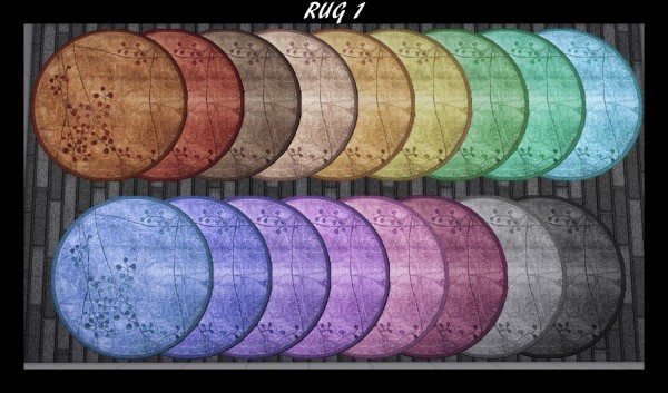  Mod The Sims: Home Depot Inspired Rugs by Simmiller