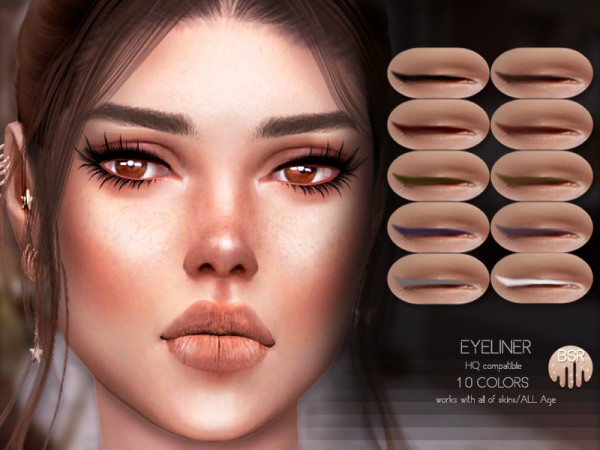  The Sims Resource: Eyeliner BS09 by busra tr