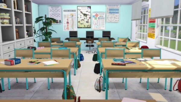 Models Sims 4: Classroom