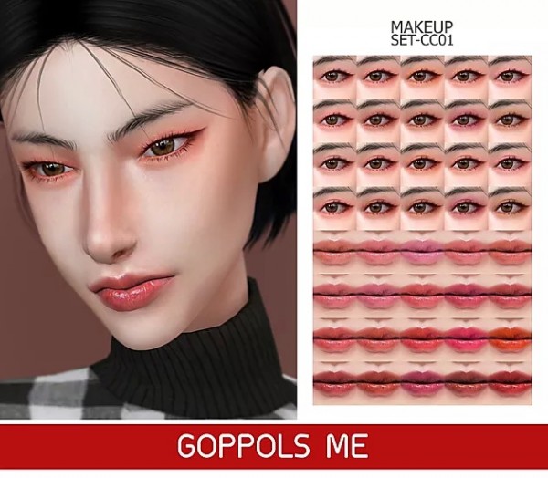  GOPPOLS Me: Gold makeup Set 01