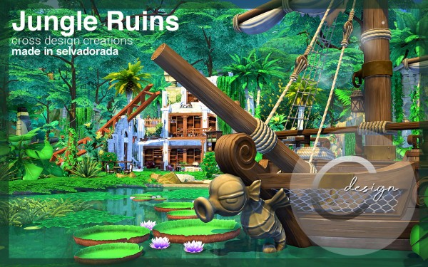  Cross Design: Jungle Ruins