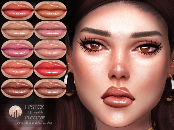  The Sims Resource: Lipstick BM22 by busra tr