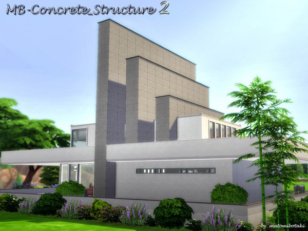  The Sims Resource: Concrete Structure 2 by matomibotaki