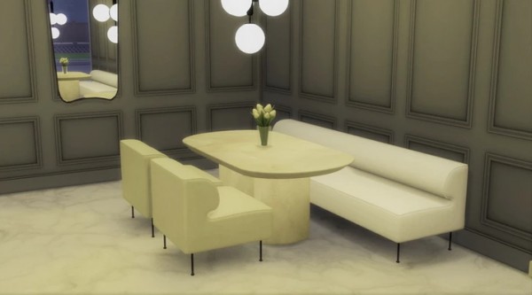 Meinkatz Creations: Eva Dining Sofa