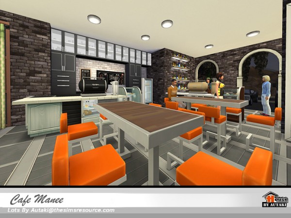  The Sims Resource: Cafe Manee by Autaki