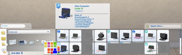  Mod The Sims: Alien Computer by hippy70