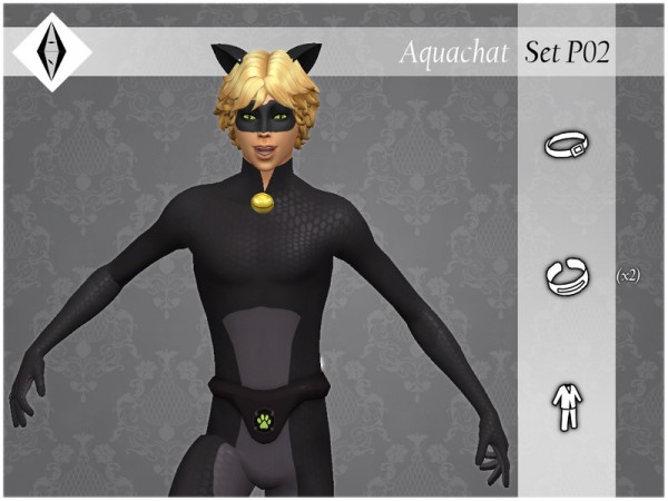  The Sims Resource: Aquachat   SetP02 by AleNikSimmer