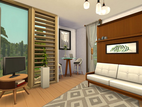  The Sims Resource: Natural Micro Home   No CC by Sarina Sims