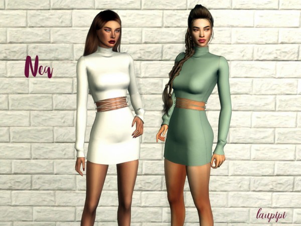  The Sims Resource: Nea Dress by laupipi