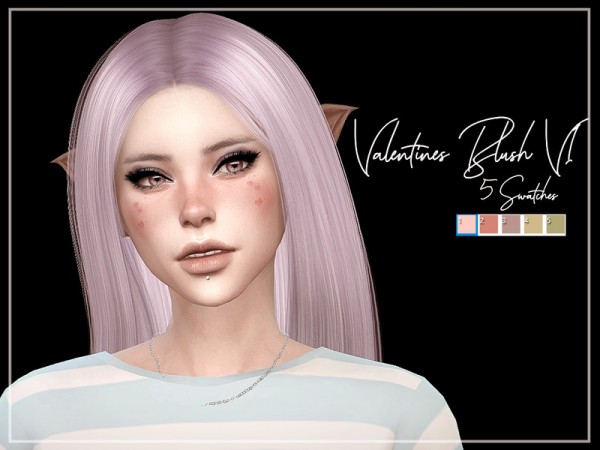  The Sims Resource: Valentines Blush V1 by Reevaly