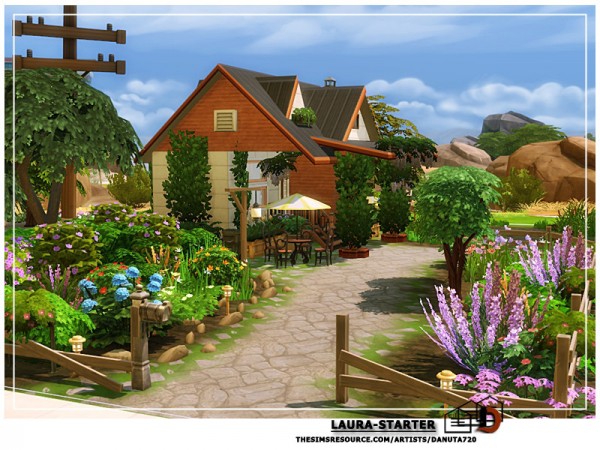  The Sims Resource: Laura Starter House by Danuta720