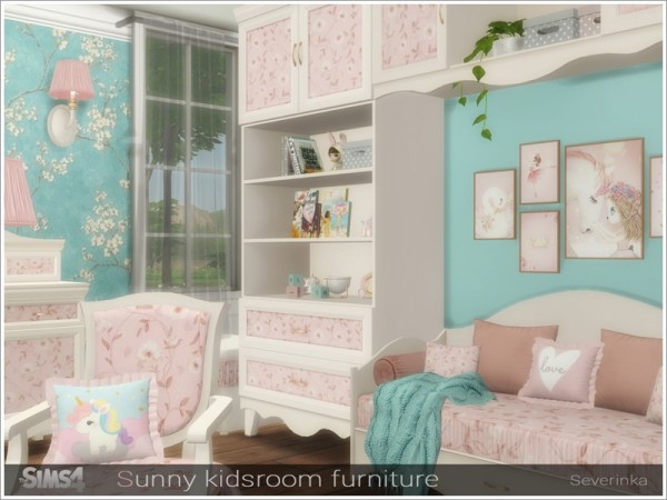  The Sims Resource: Sunny kidsroom furniture by Severinka