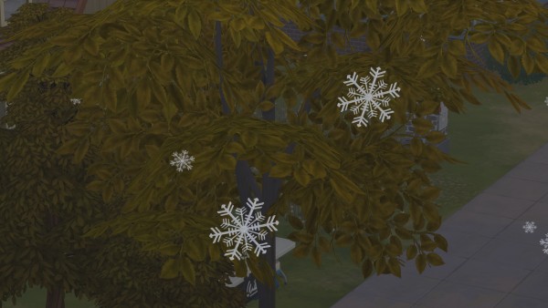  Mod The Sims: Real Snowflakes Override by Simaginarium