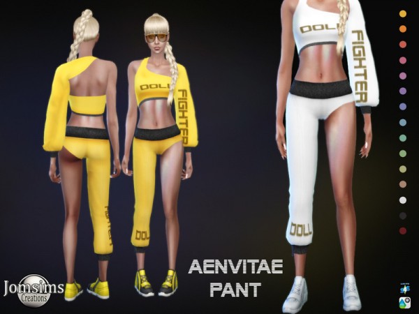  The Sims Resource: Aenvitae pant by jomsims