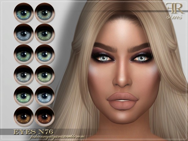  The Sims Resource: Eyes N76 by FashionRoyaltySims