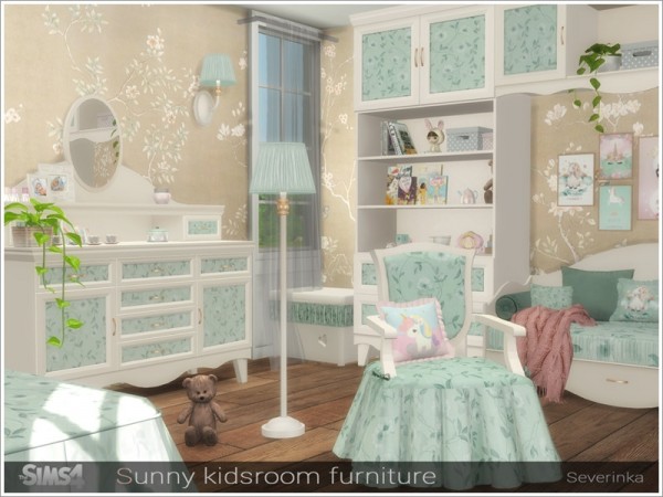  The Sims Resource: Sunny kidsroom furniture by Severinka