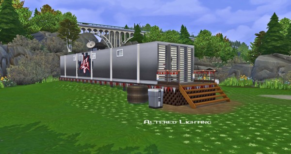  Mod The Sims: Anarteqs Truck Trailer Down By the River by BulldozerIvan
