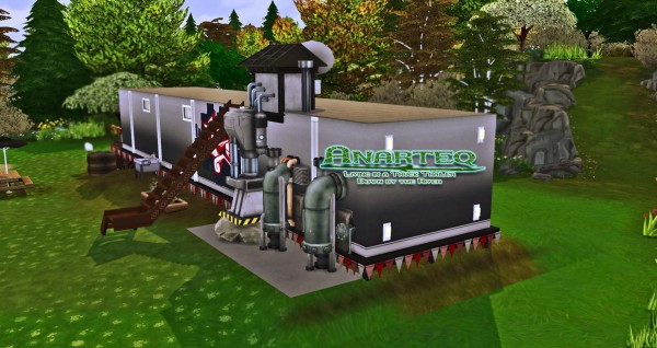 Mod The Sims: Anarteqs Truck Trailer Down By the River by BulldozerIvan