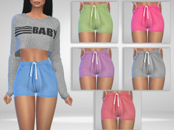  The Sims Resource: Mimi Shorts by Puresim