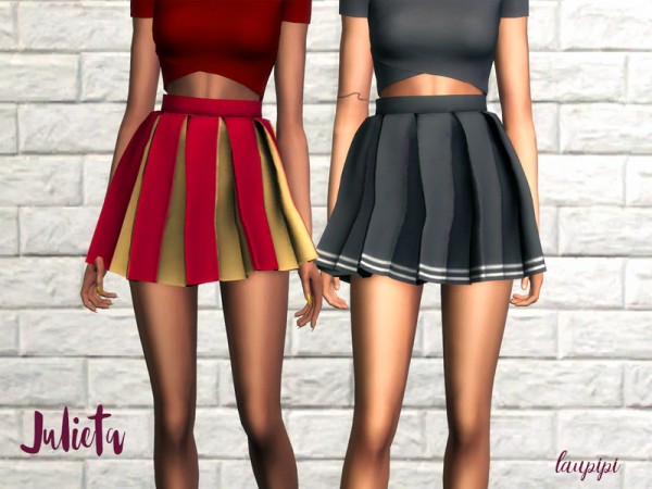  The Sims Resource: Julieta Skirt by Laupipi