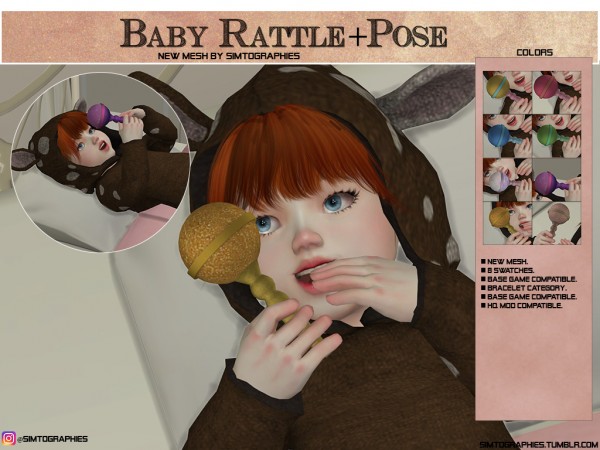  Simtographies: Baby Rattle (Acc and Pose)