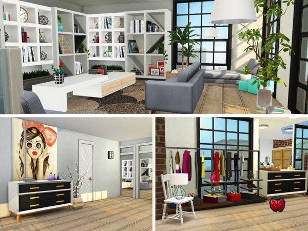  The Sims Resource: Liana penthouse by melapples