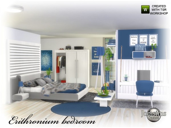  The Sims Resource: Erithronium bedroom by jomsims