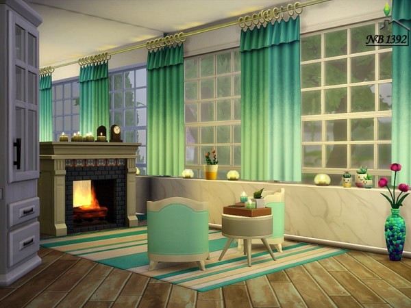  The Sims Resource: Beauty Modern (No CC!) by nobody1392