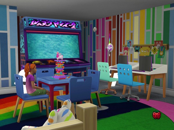  The Sims Resource: Joy   kids party place   no cc by melapples