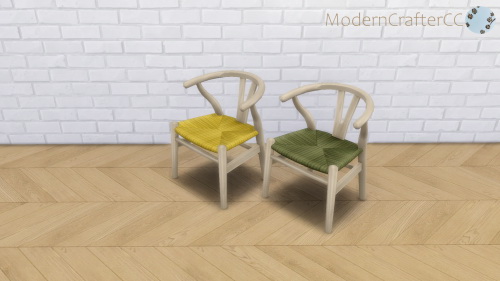  Modern Crafter: Kitchen Fishbone Chair Recolour