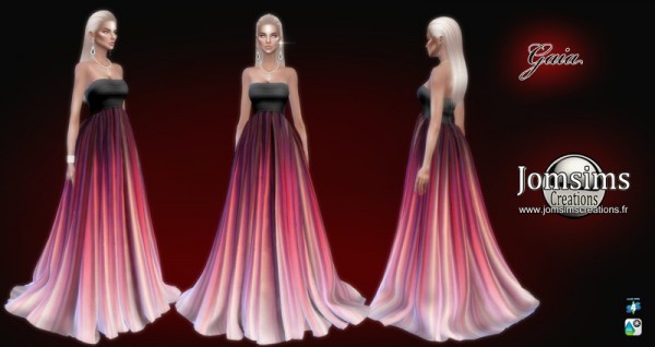  Jom Sims Creations: Gaia Dress