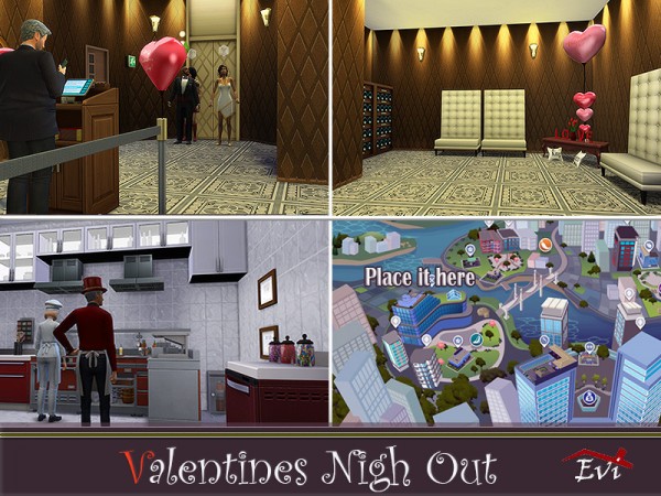  The Sims Resource: Valentine Night Out  by evi