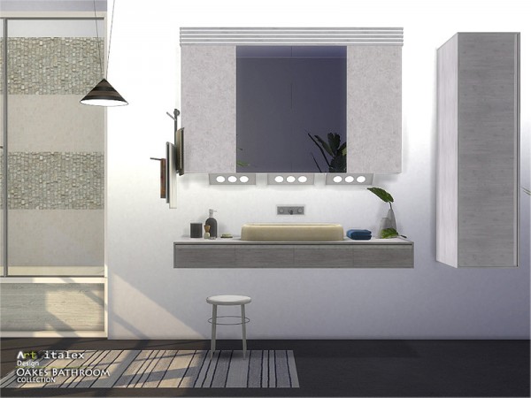  The Sims Resource: Oakes Bathroom by ArtVitalex