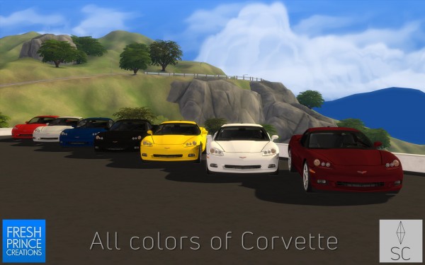  Mod The Sims: FPs 2005 Chevrolet Corvette C6 by SimsCraft