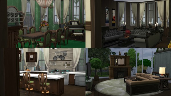  Mod The Sims: American Horror Story: The Roanoke House by marxeen