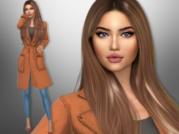 The Sims Resource: Penelope Flores by divaka45 • Sims 4 Downloads