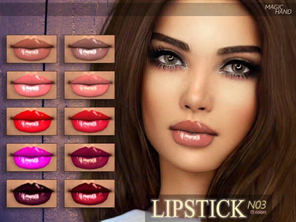  The Sims Resource: Lipstick N03 by MagicHand