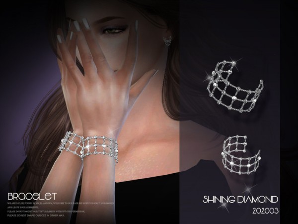  The Sims Resource: Bracelet 202003 by S Club