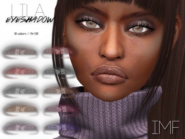  The Sims Resource: Lila Eyeshadow N.130 by IzzieMcFire